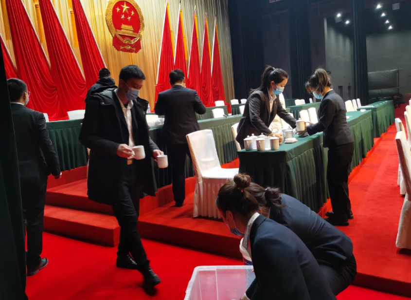 尊龙集团成功保障市政协十五届一次会议市人大十七届一次会议圆满召开